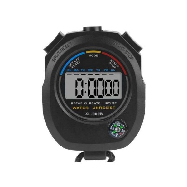 Chronograph stopwatch with a compass