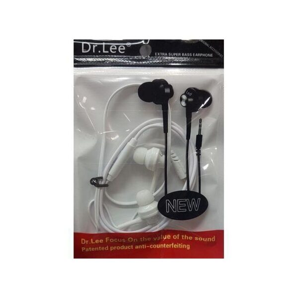 Dr Lee Earphones - Pure Extra Bass Stereo