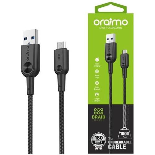 Oraimo Data Cable - MicroUSB 2m